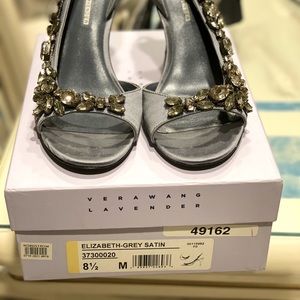 Vera Wang evening shoes lilac